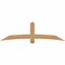 Ekena Millwork Bellingham Timber Gable Bracket, Western Red Cedar, 84"W x 24"H x 5 1/2"D x 5 1/2"F, 7/12 Pitch GBW084X24X0606BEL00SWR - alternate 1